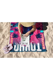 Mijölnir Speed Way 70 Toalla de Playa 70 x 130 cm Multicolor 70% Poliéster / 30% Poliamida
